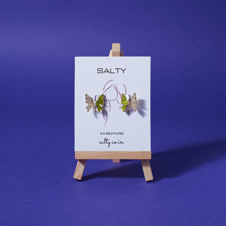 Whispering Wings Earrings - Salty Accessories