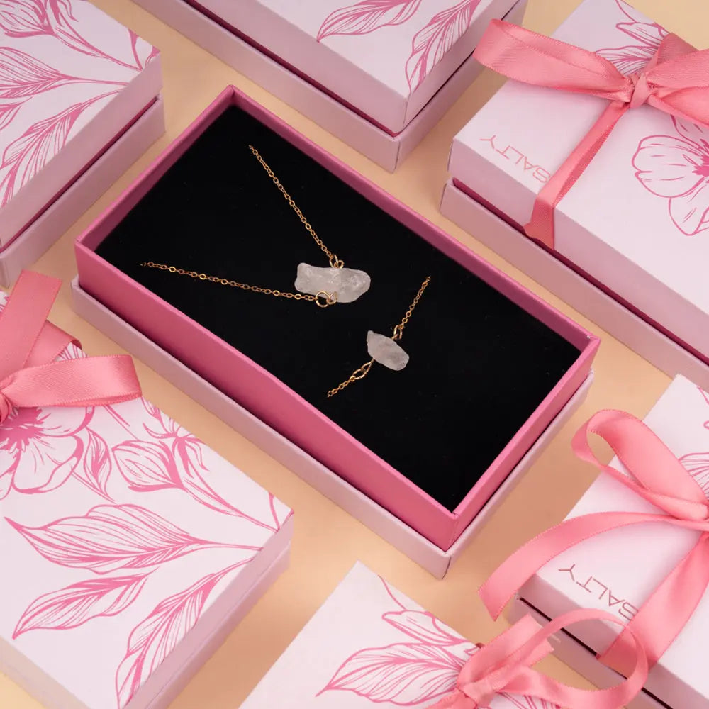 White Moon Flutter Jewellery Set | Salty