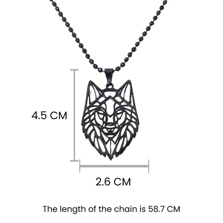 Wild Majesty Black Necklace | Salty