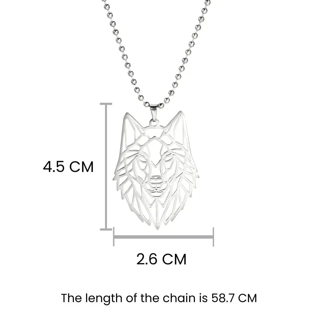Wild Majesty Silver Necklace - Salty Accessories
