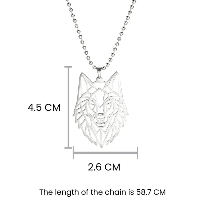 Wild Majesty Silver Necklace - Salty Accessories