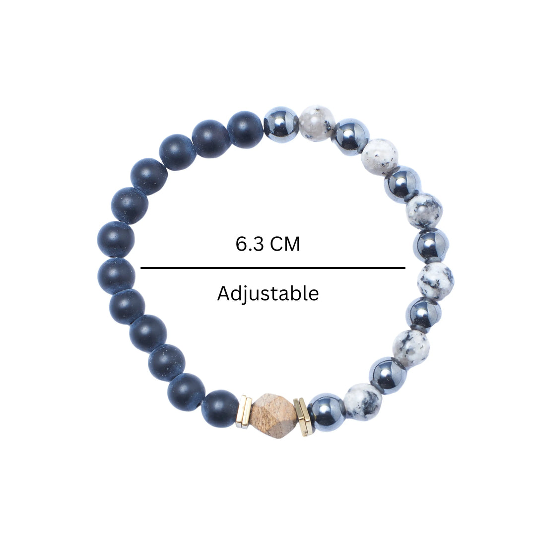 Wild Wood Beaded Bracelet - Salty Accessories