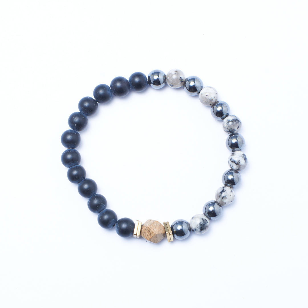 Wild Wood Beaded Bracelet | Salty