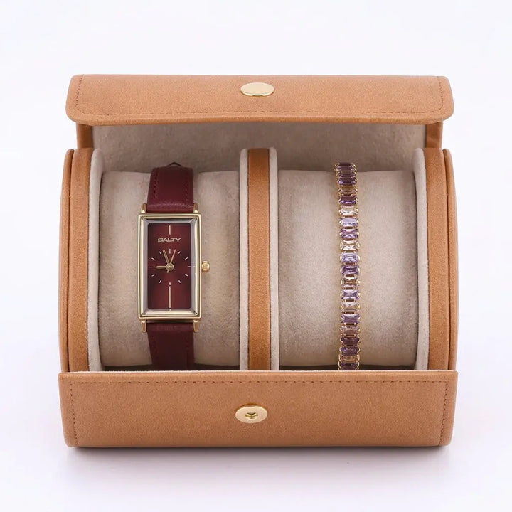 Wine Sparkle Watch Bracelet Stack | Salty