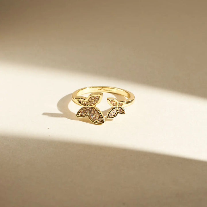 Wing Charm Ring - Salty Accessories