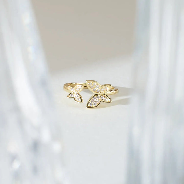 Wing Charm Ring - Salty Accessories