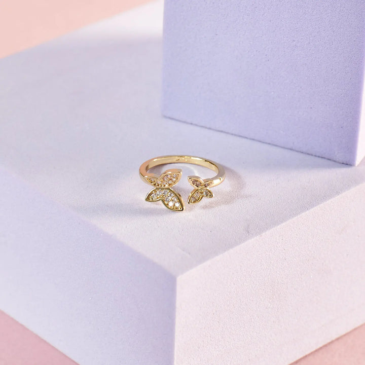 Wing Charm Ring - Salty Accessories