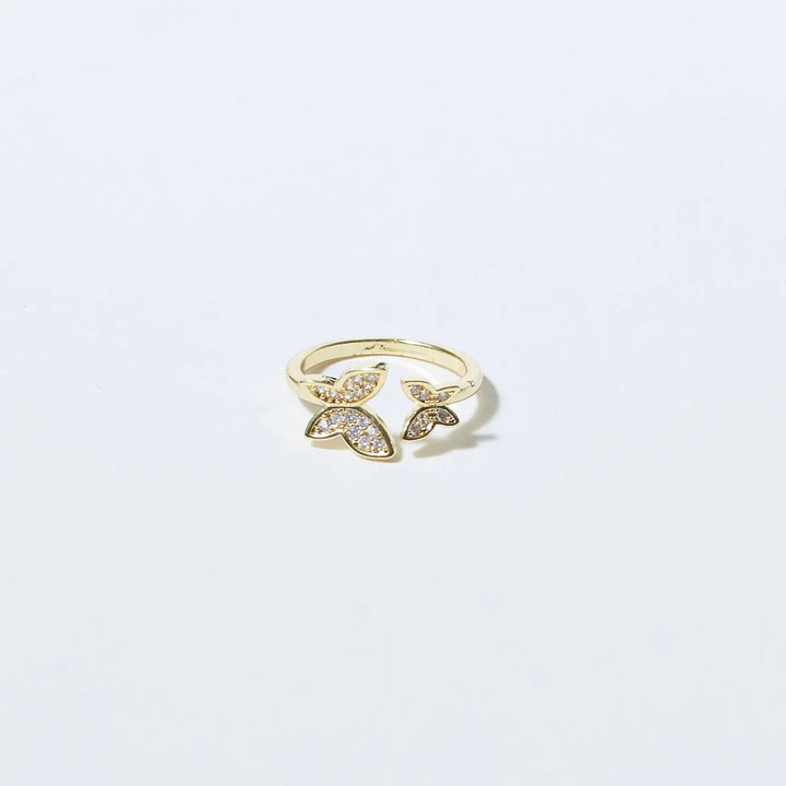 Wing Charm Ring - Salty Accessories