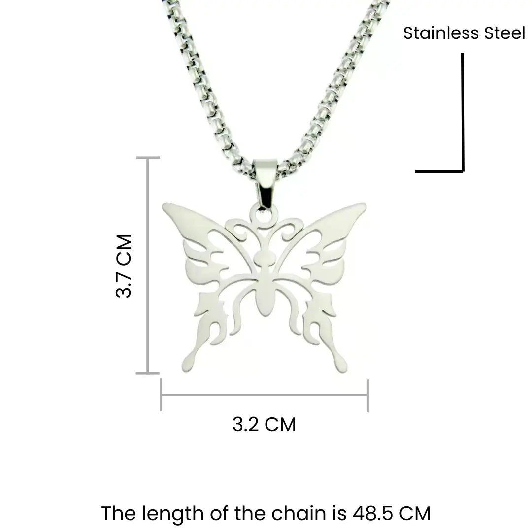 Winged Wonder Silver Chain | Salty