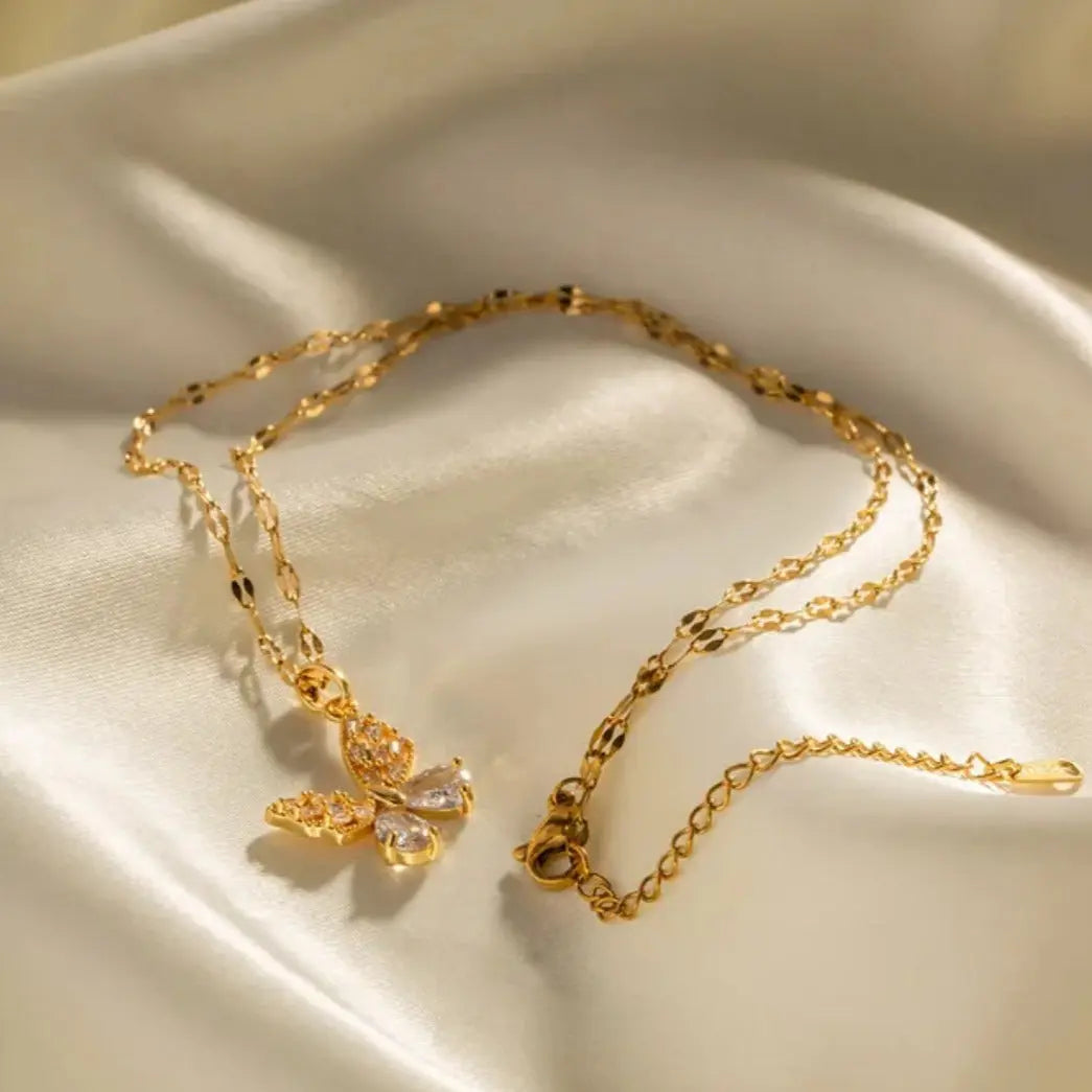 Wings of Delight Necklace - Salty Accessories