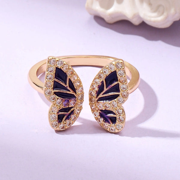 Wingy Gold Ring