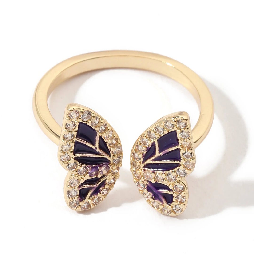 Wingy Gold Ring | Salty