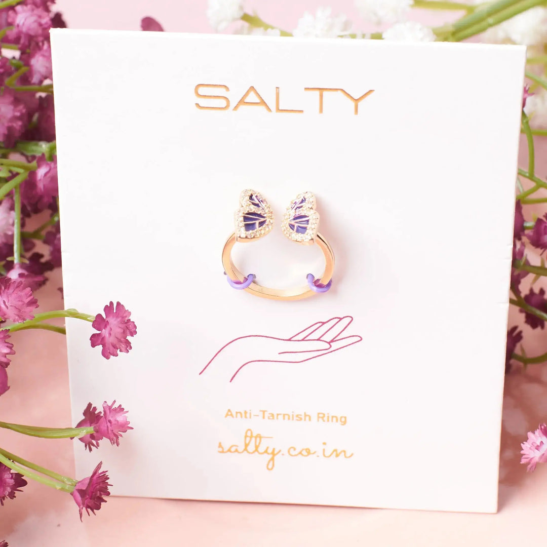 Wingy Gold Ring | Salty