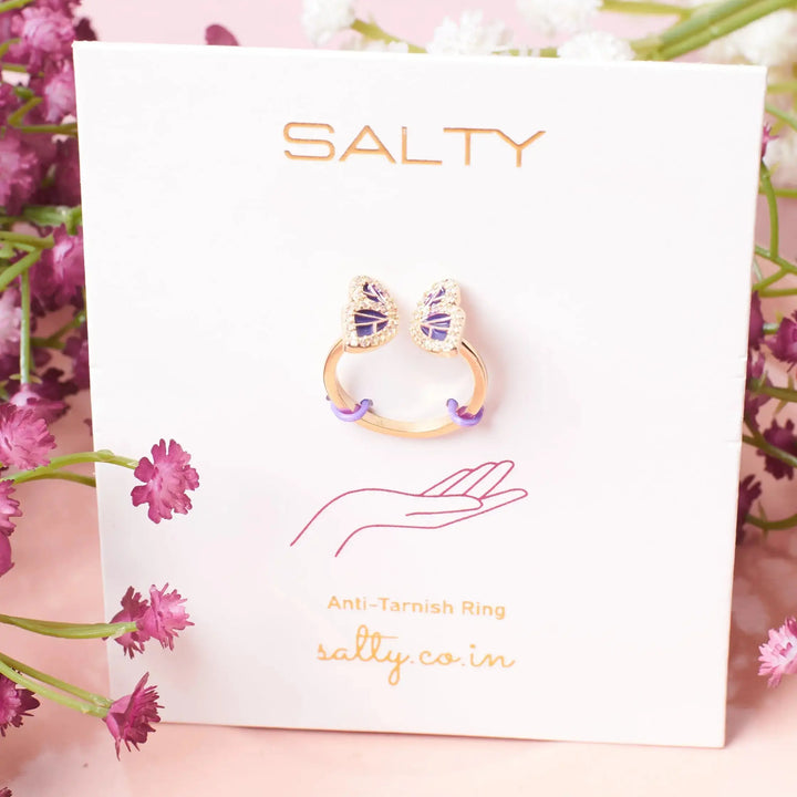 Wingy Gold Ring | Salty