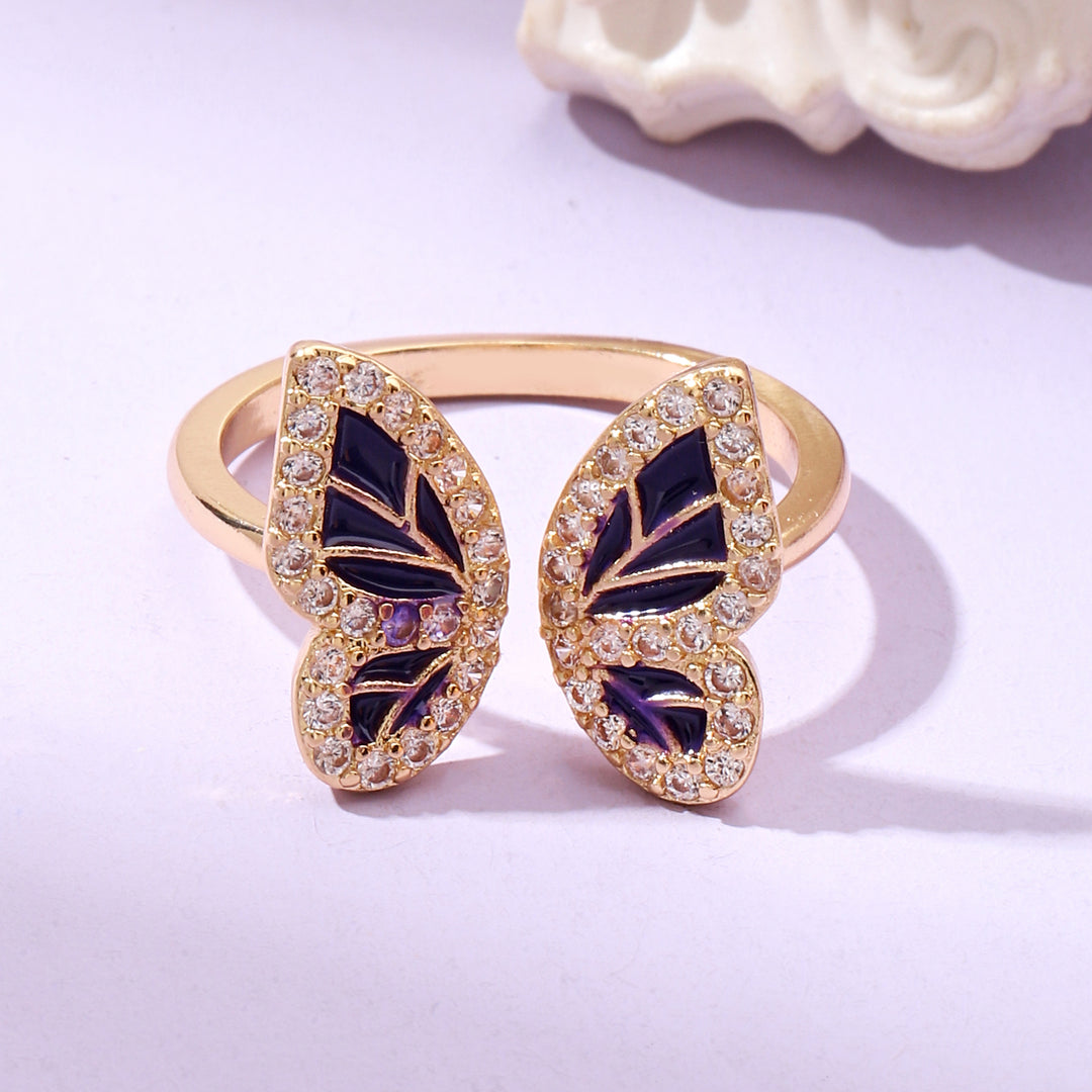 Wingy Gold Ring | Salty
