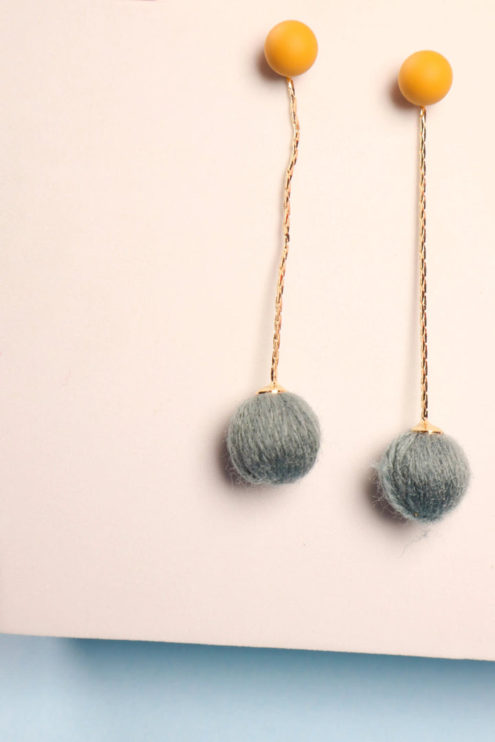 Winter Special Fur Tassel Earrings