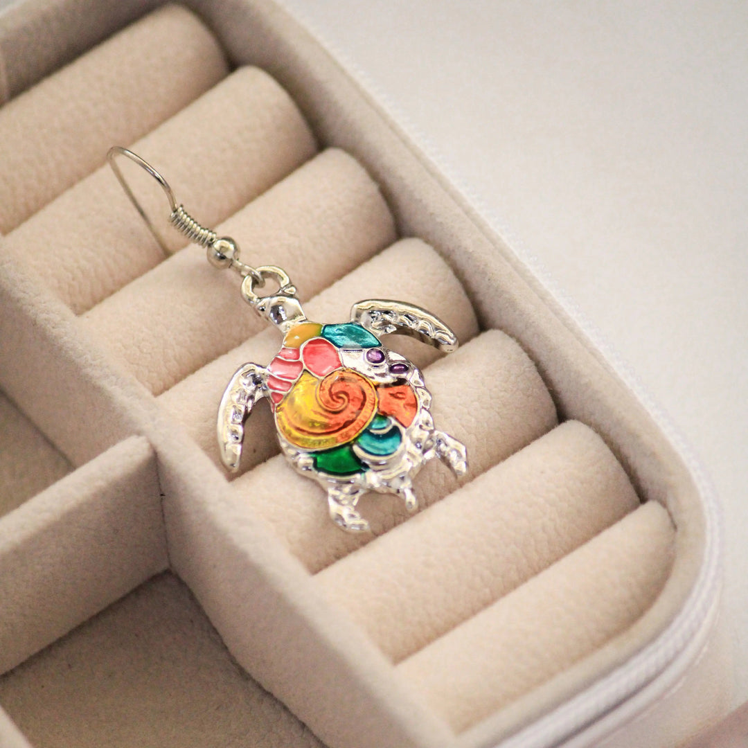 Wisdom Turtle Earrings
