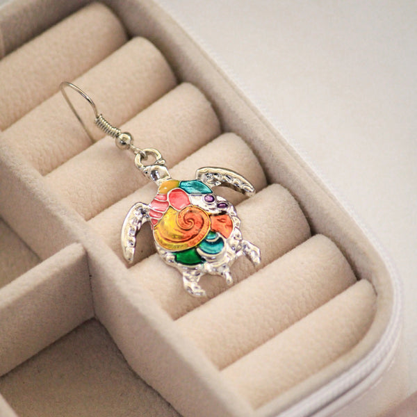 Wisdom Turtle Earrings