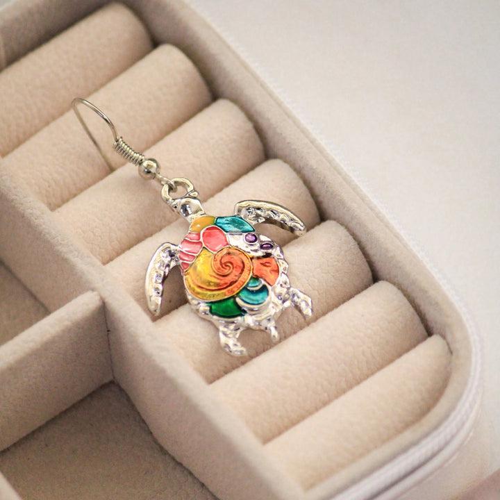 Wisdom Turtle Earrings