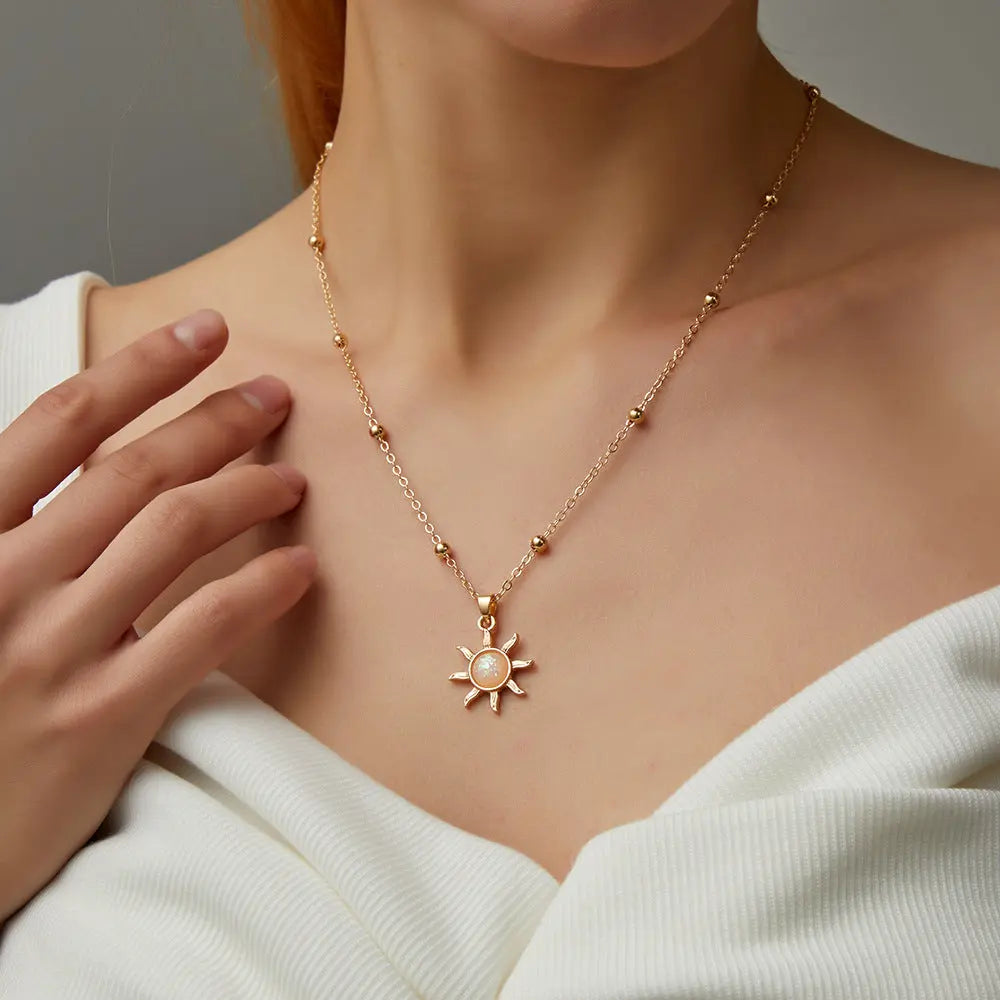 You Are My Sunshine Necklace - Salty Accessories