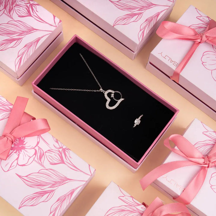Yours in Every Heartbeat Jewellery Set | Salty