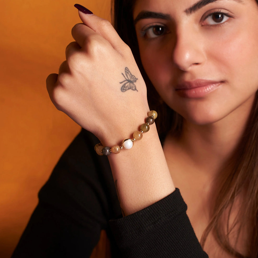 Zen Stone Beaded Band - Salty Accessories