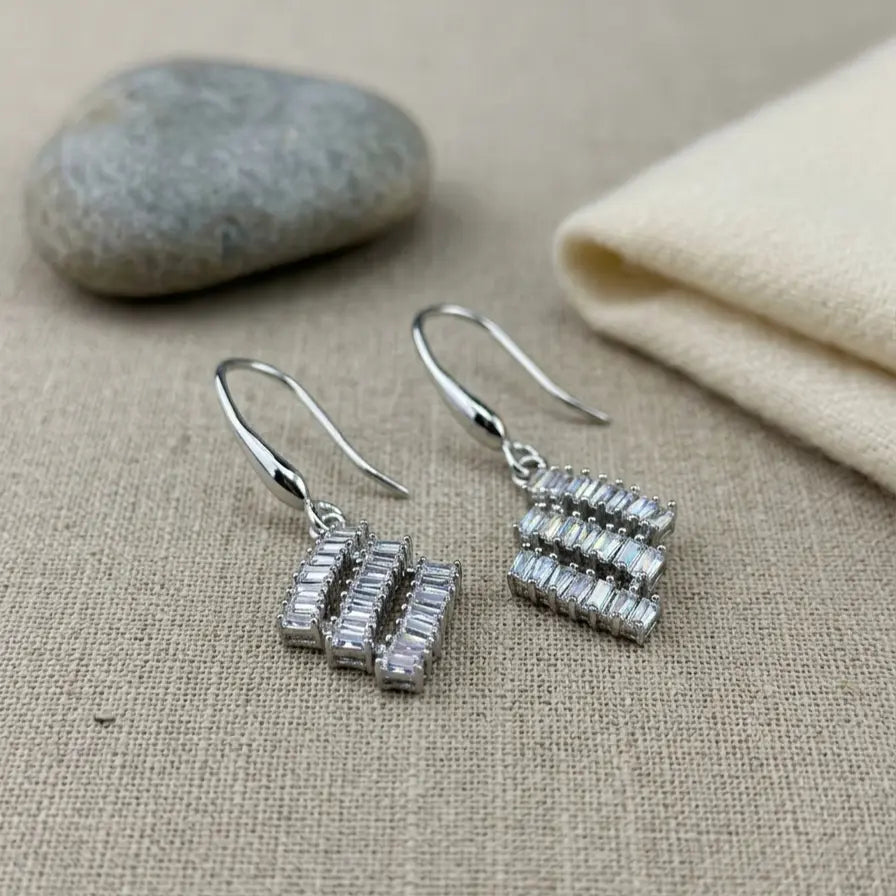 Zenith Cascade Drop Earrings | Salty