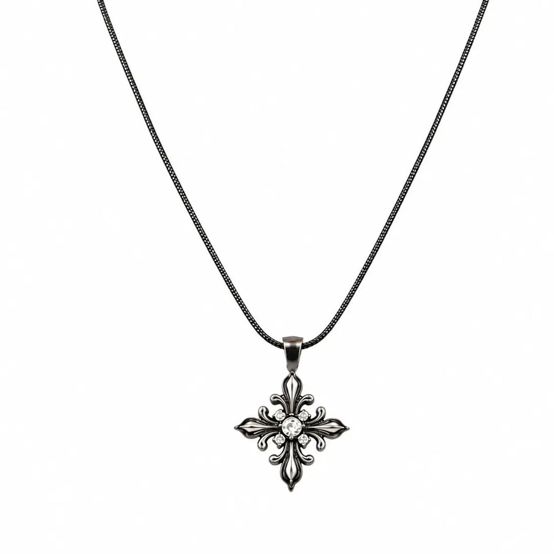 Zircon Warbler Necklace - Black | Salty