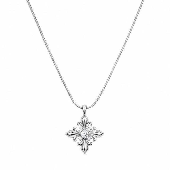 Zircon Warbler Necklace - Silver | Salty