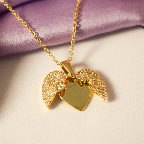 Zircon Laid Chic Necklace