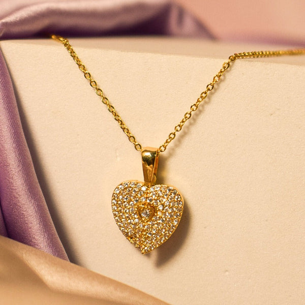 Zircon Laid Chic Necklace