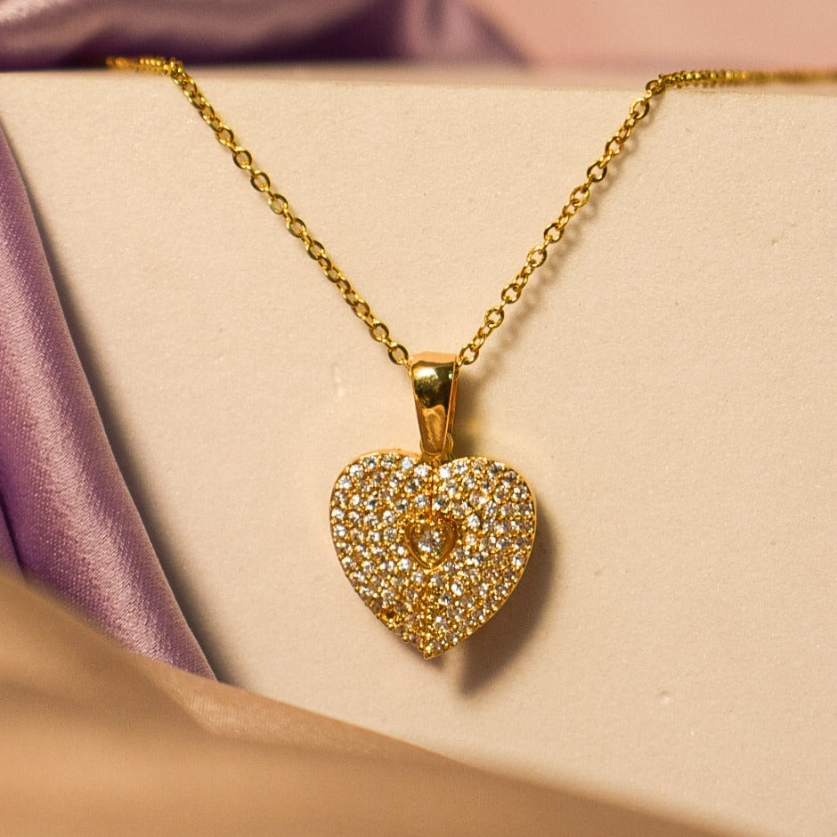 Zircon Laid Chic Necklace - Salty Accessories