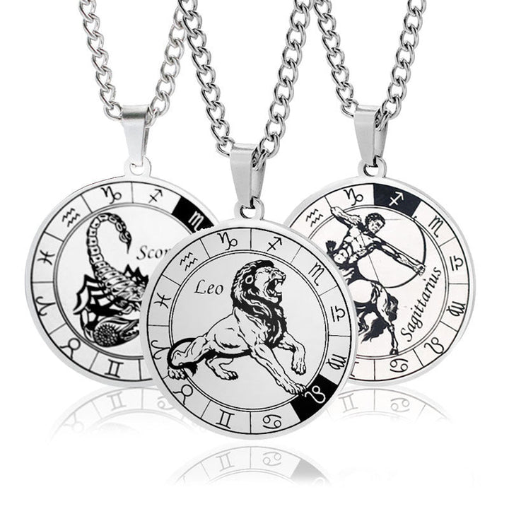 Zodiac Solstice Pendant Necklaces
