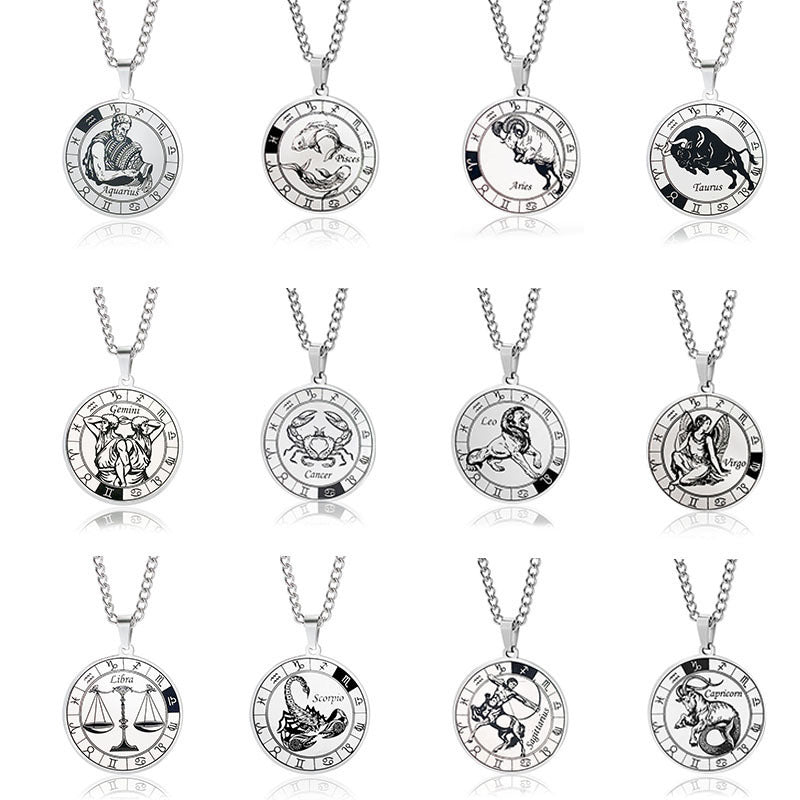 Zodiac Solstice Pendant Necklaces