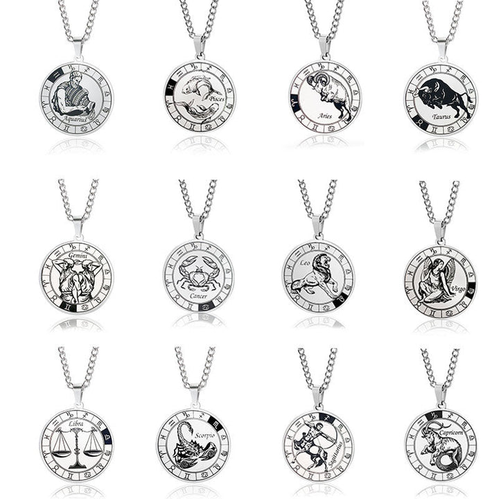 Zodiac Solstice Pendant Necklaces