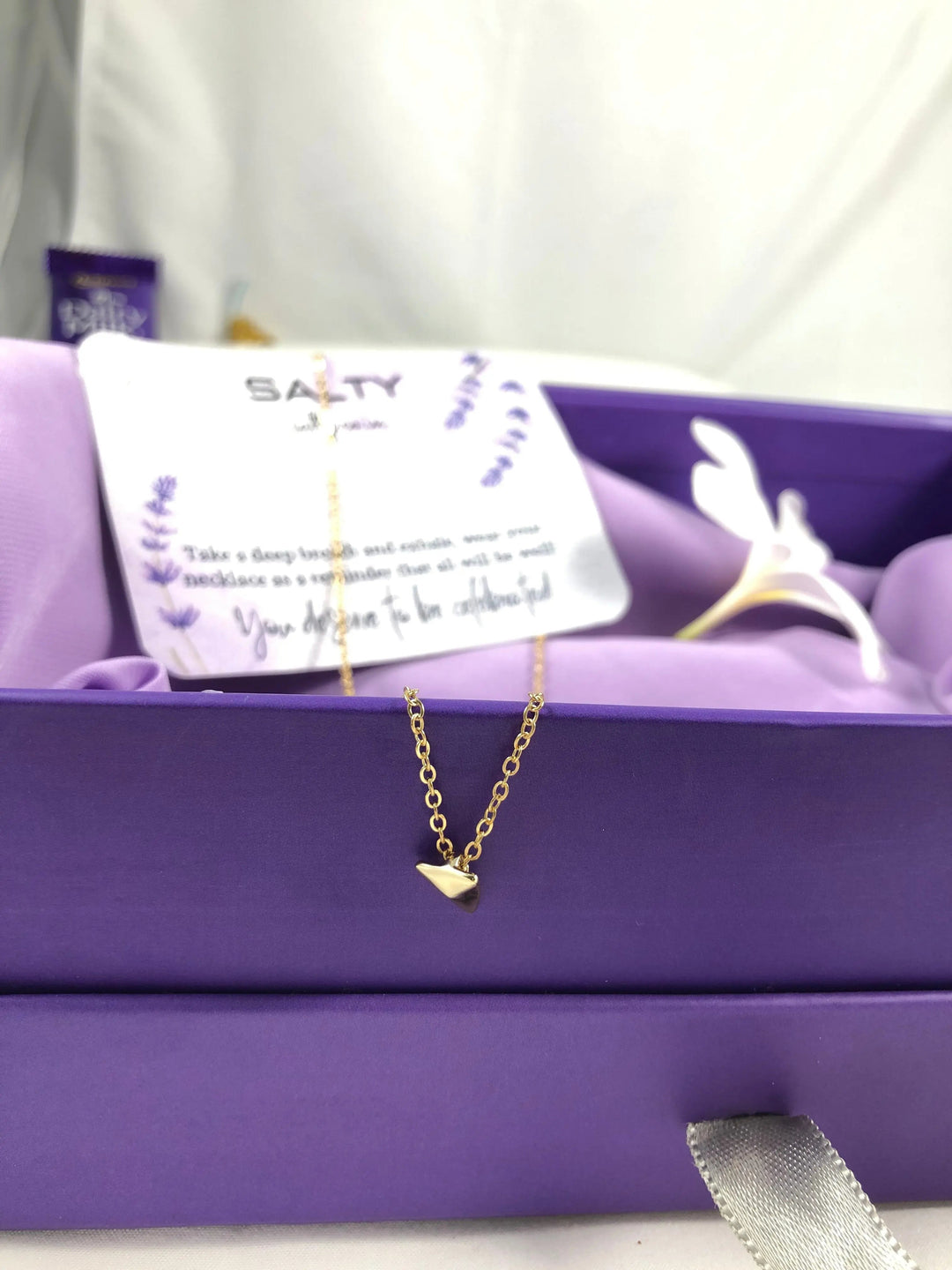 Arrow Charm Necklace - Gold - Salty Accessories