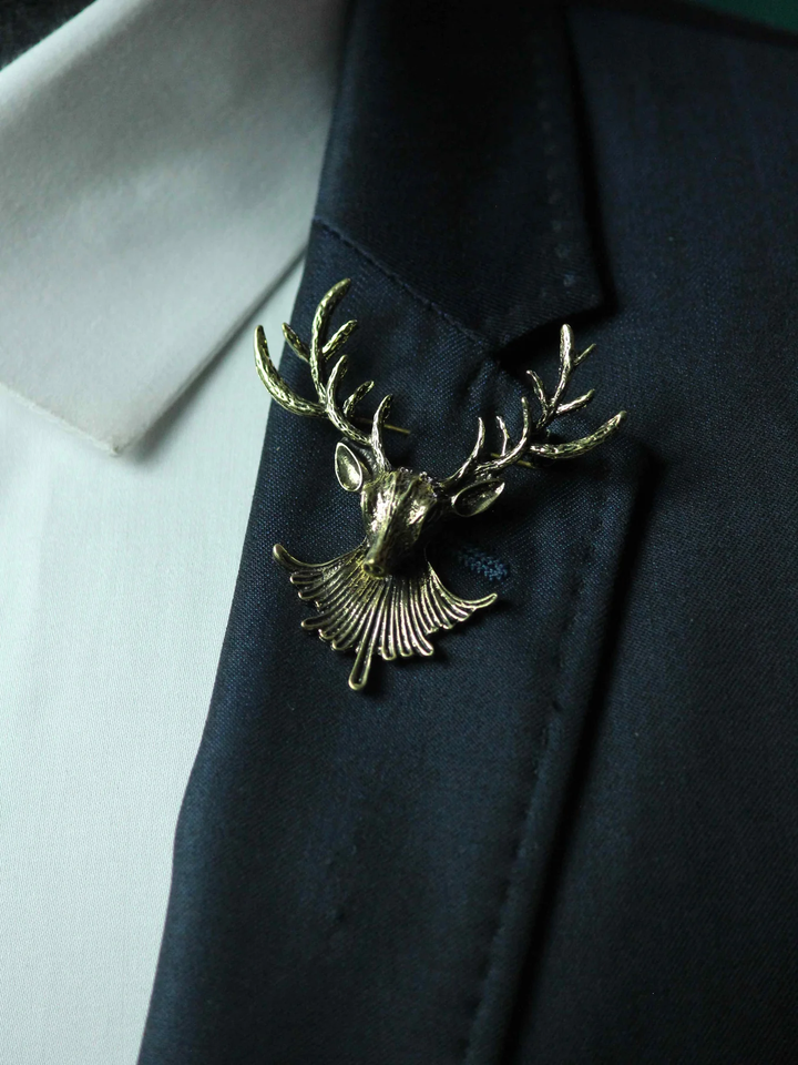 Deer Brooch