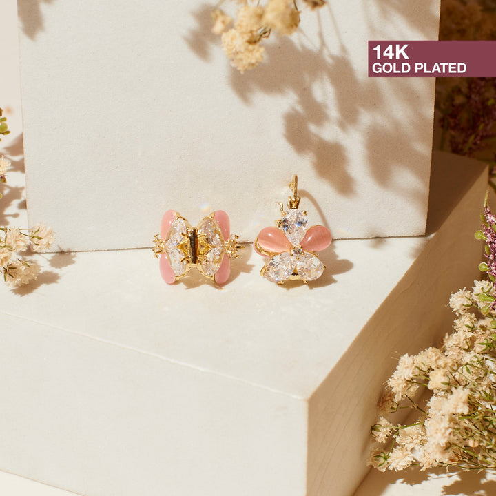 Petal Diamond Earrings - Salty Accessories