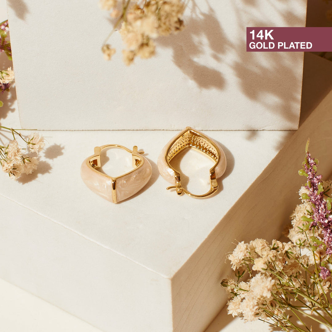 Iris Impressions Hoops - Salty Accessories