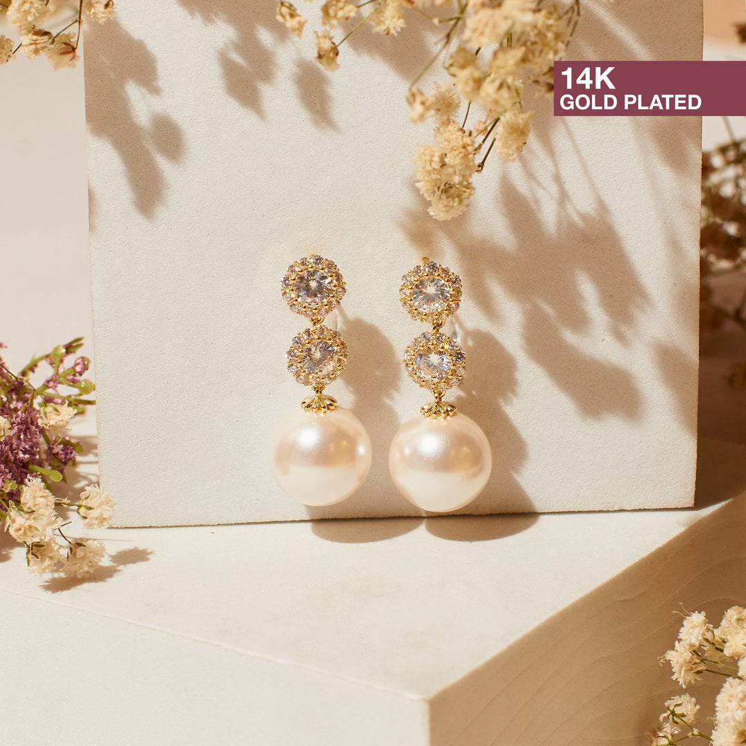 Oyster Pearl Tassel Earring - Salty Accessories