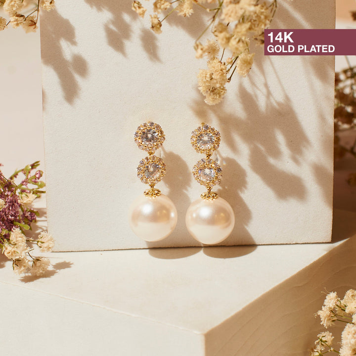 Oyster Pearl Tassel Earring - Salty Accessories
