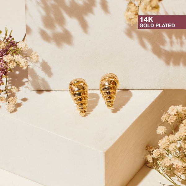 North Star Golden Earrings