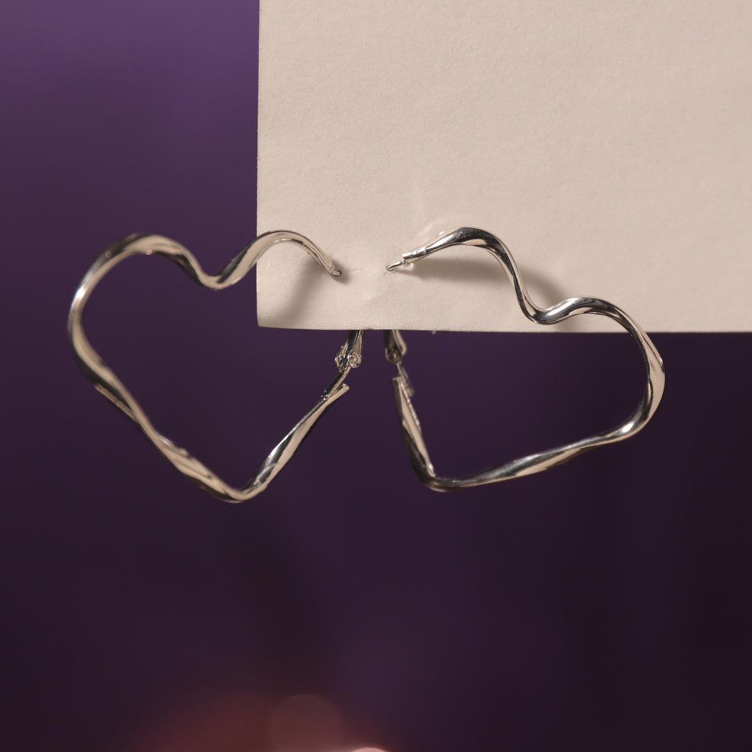Lovelit Silver Hoops
