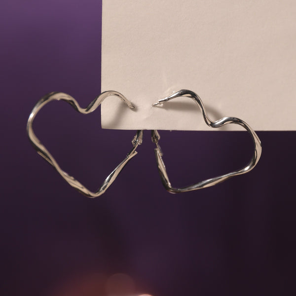 Lovelit Silver Hoops