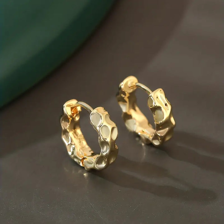 Luxurious Gold Earrings Salty