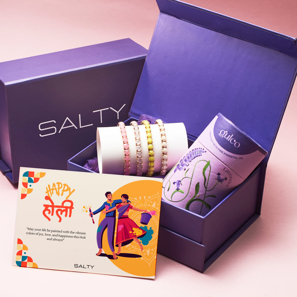 Hues of Holi Gift Box - Salty Accessories