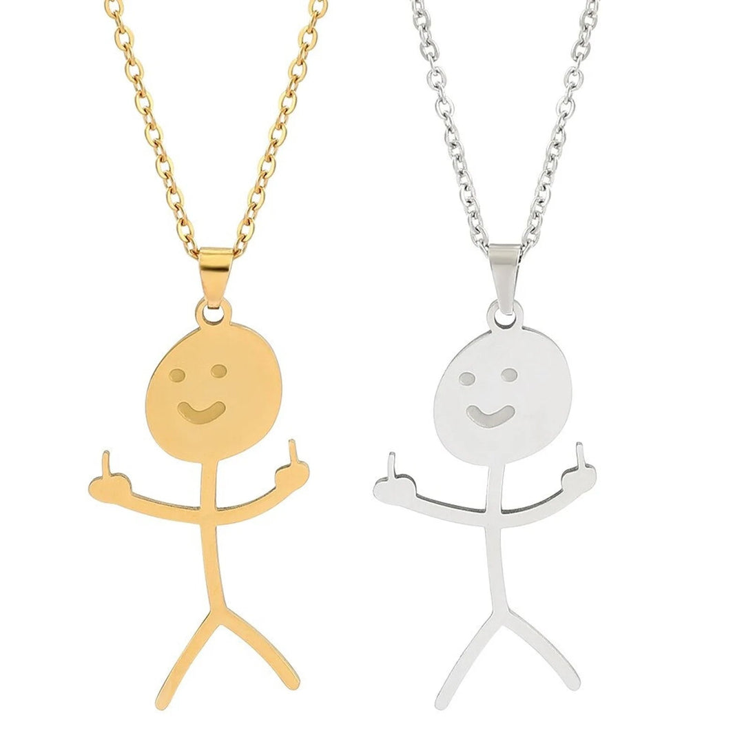 Serenity Sculpture Necklaces - Gold - Salty Accessories