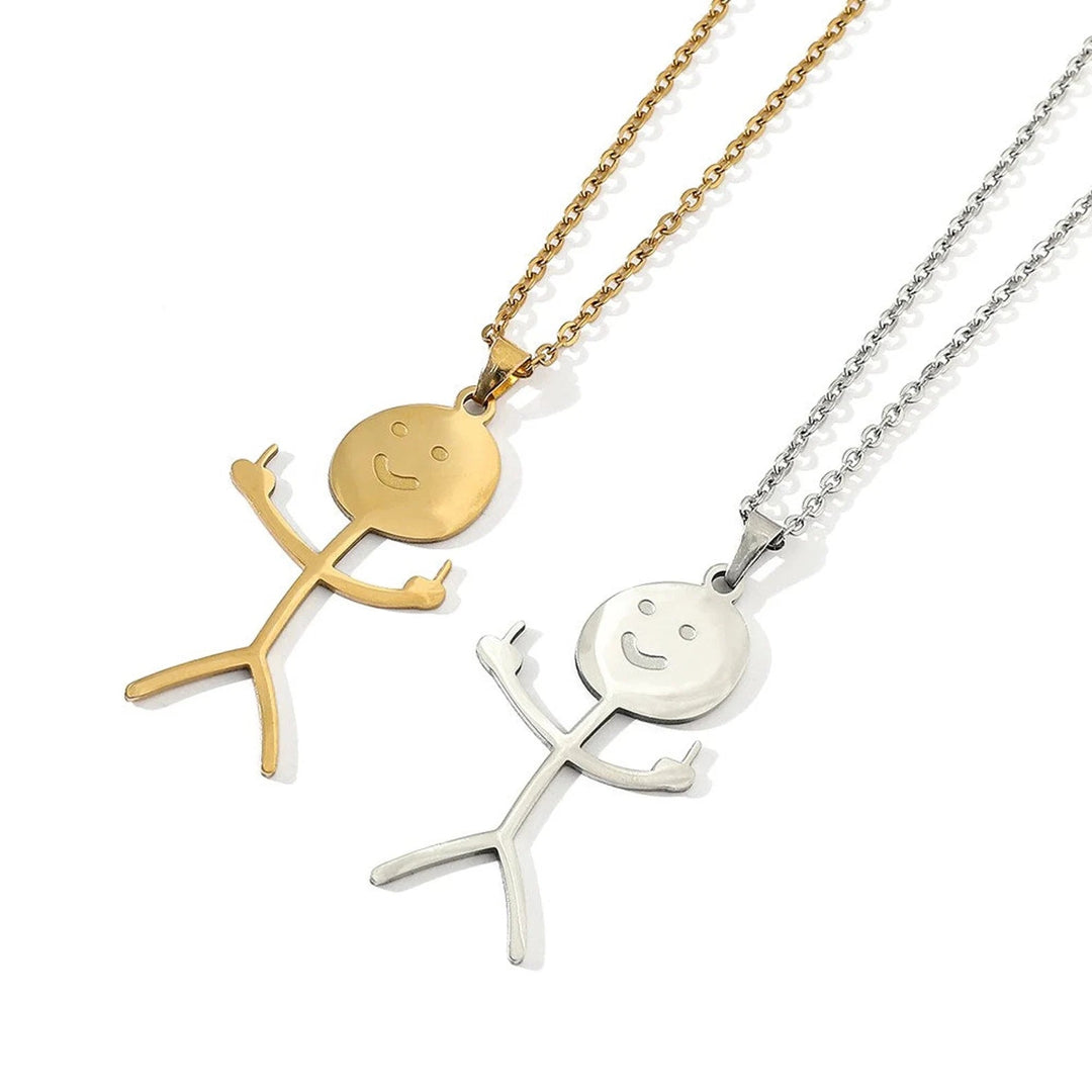 Serenity Sculpture Necklaces - Gold - Salty Accessories