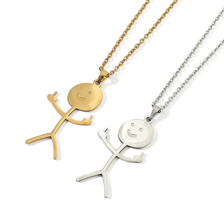 Serenity Sculpture Necklaces - Gold - Salty Accessories