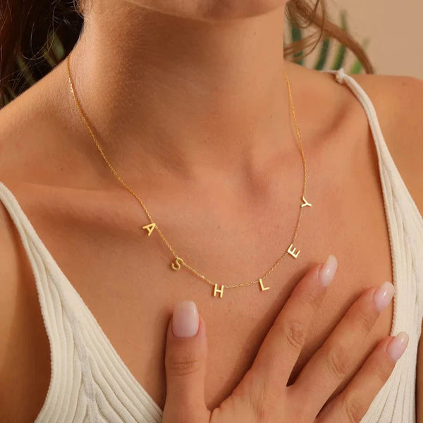 Letter Muse personalized Necklace